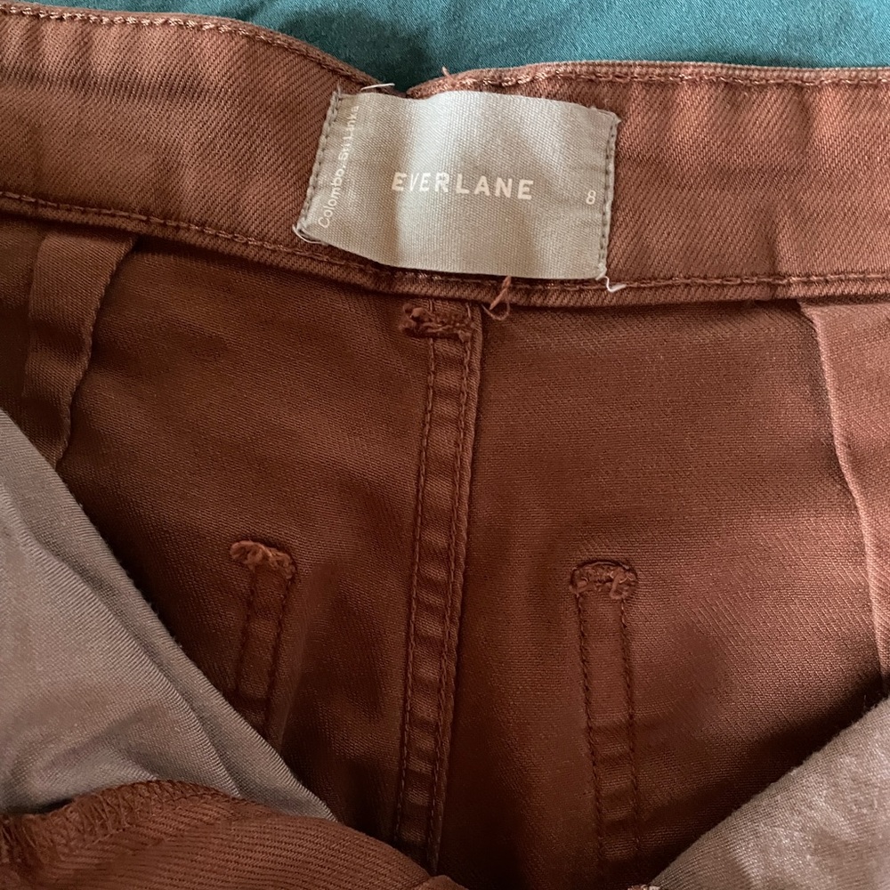 Everlane straight leg crop pant